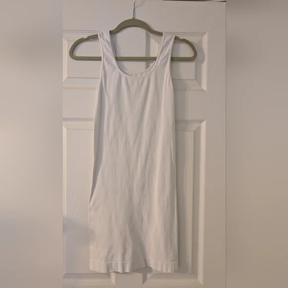 Tees by Tina High Low White Two Layer Dress - Picture 4 of 7